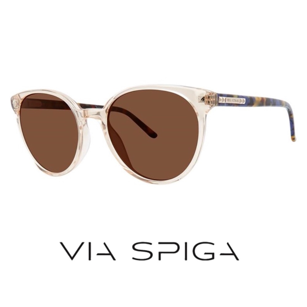 Via Spiga Zyloware 360-S 600 Sunglasses🤎💜